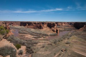 river bend in the canyon