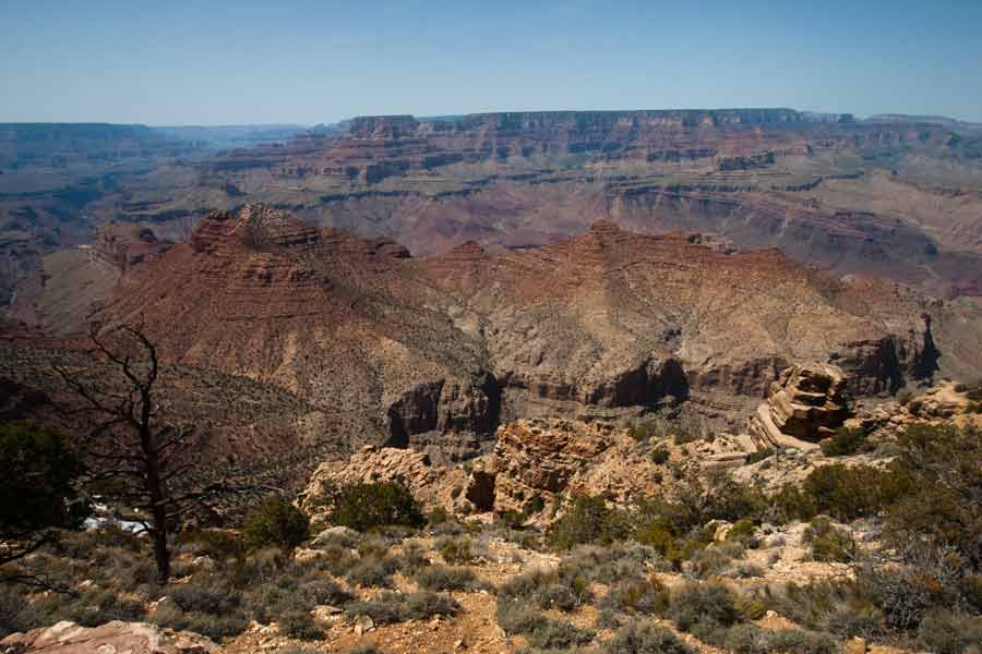 a view of the canyon