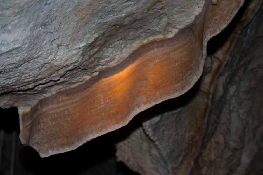 bacon formation in the cave