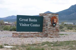 Great Basin Visitor Center sign
