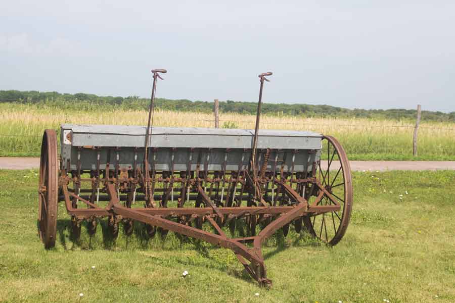 old plow