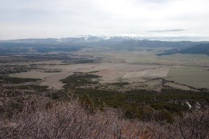 view of distant mountains