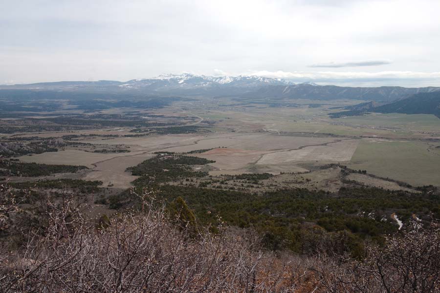 view of distant mountains