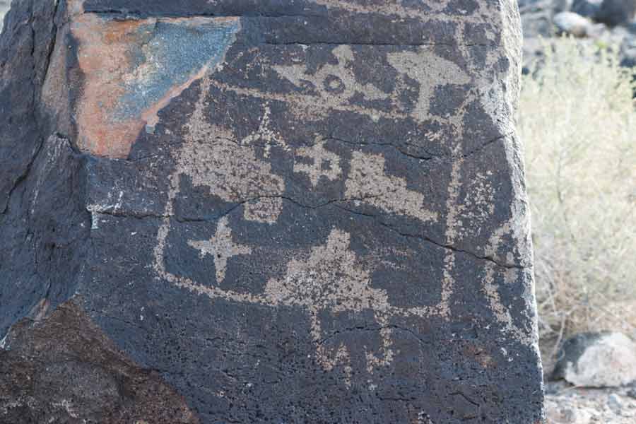 looks like a map petroglyph