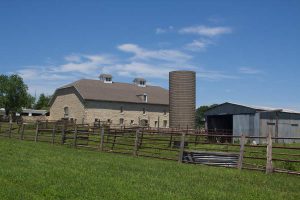 barn and silo