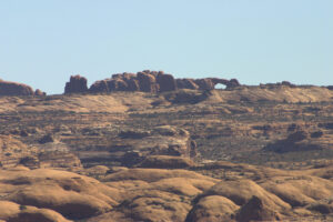 a view of the Elephant Butte formation
