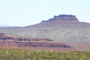 rivulets in mountainside