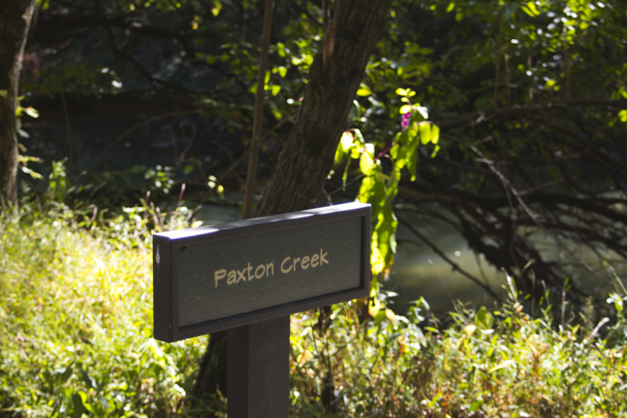Paxton Creek sign