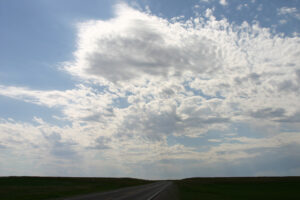 sky over the Badlands