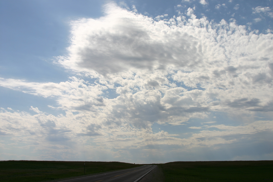 sky over the Badlands