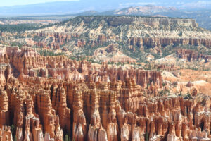 hoodoos and canyon