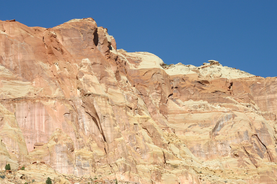 red and yellow canyon walls
