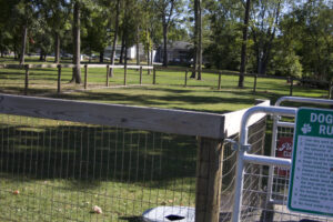 dog park enclosure