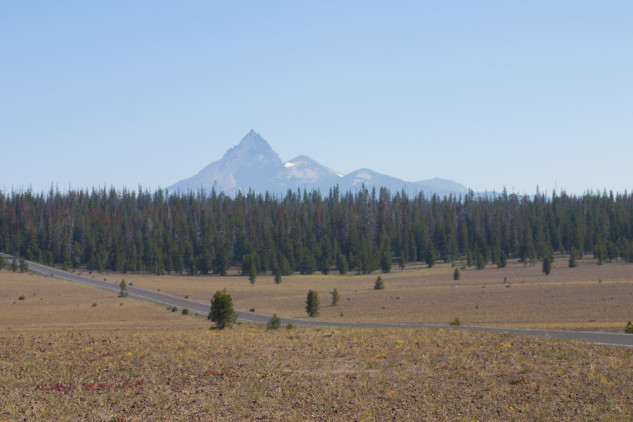 road to Crater Lake
