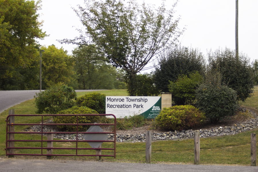 Monroe Township Recreation Park sign