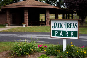 Jack Treas Park sign
