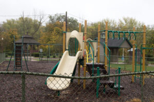 sliding boards and monkey bars