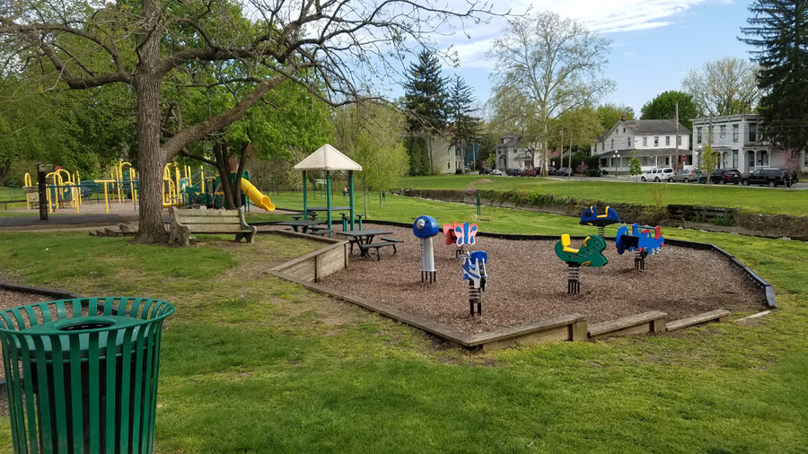 playground area for little kids