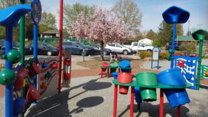 kids playground for making noise