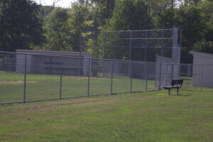 ball field dugout