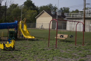 toddler swings and slides