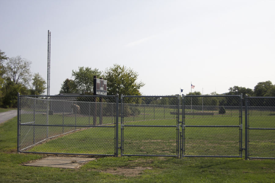 field and scoreboard