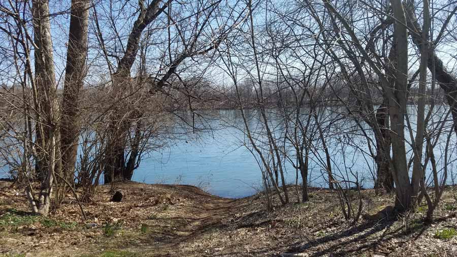 small boat ramp