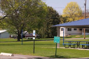 posts for a volleyball net