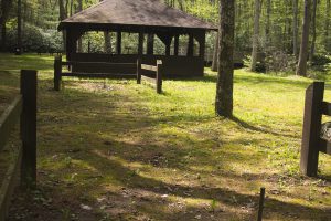 horseshoe pit at Sand Bridge State Park