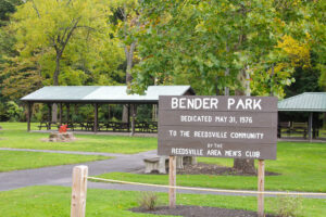 Bender Park sign