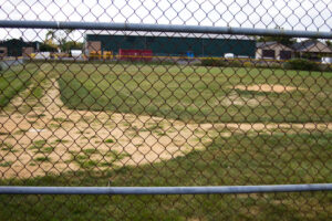 view from home plate