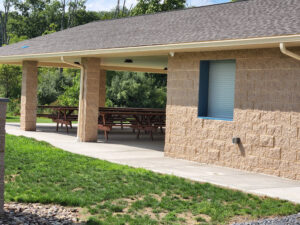 pavilion with concession window