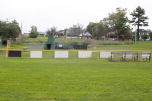 three tiered bleachers