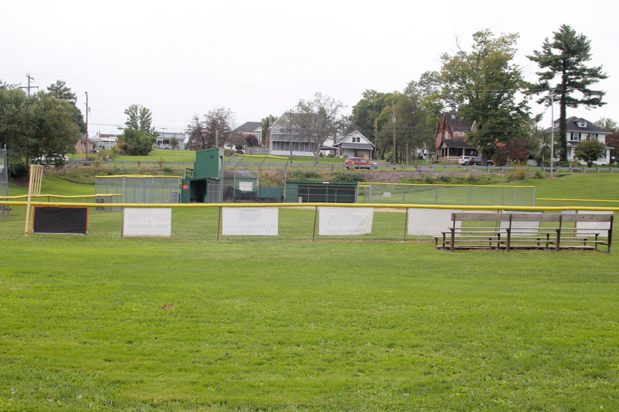 three tiered bleachers