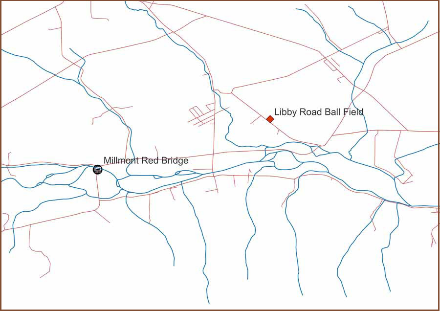 map of parks in Millmont