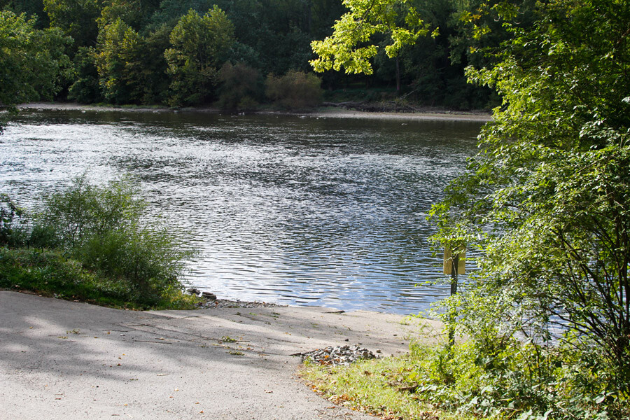 Shawmut Boat Access, Tuscarora State Forest, Huntingdon County, Pennsylvania