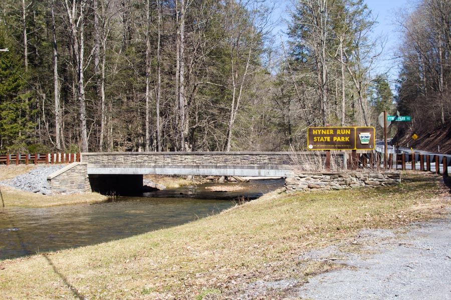 entrance sign