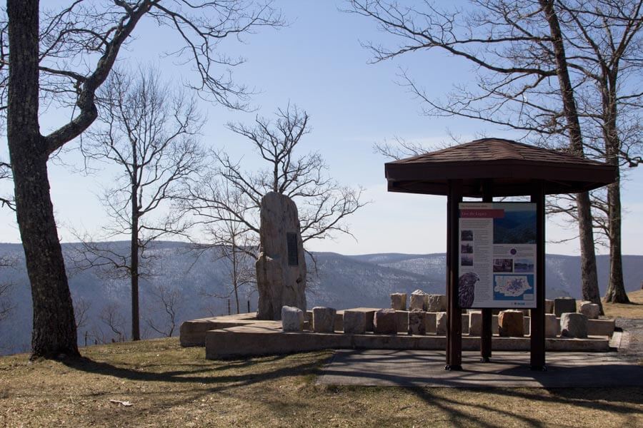 monument to the state's forest fire wardens