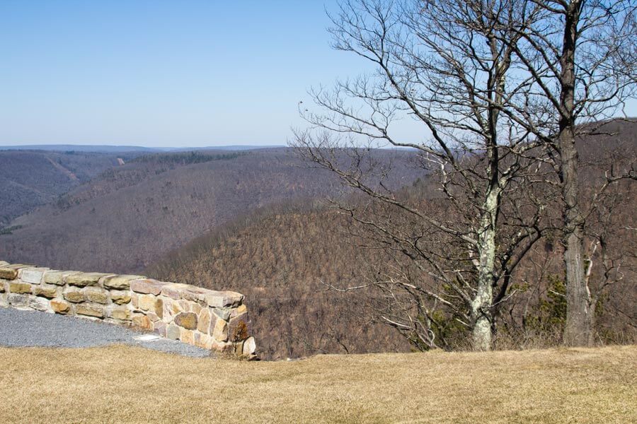 view of nearby mountains