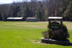 Dixie Weise Memorial Park sign