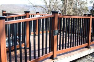 observation deck overlooking river