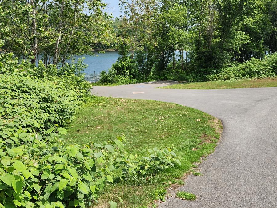 paved boat access