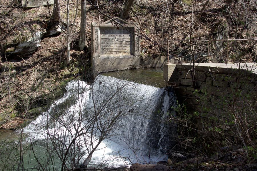 dam on small stream