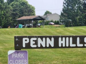 pavilion and playground