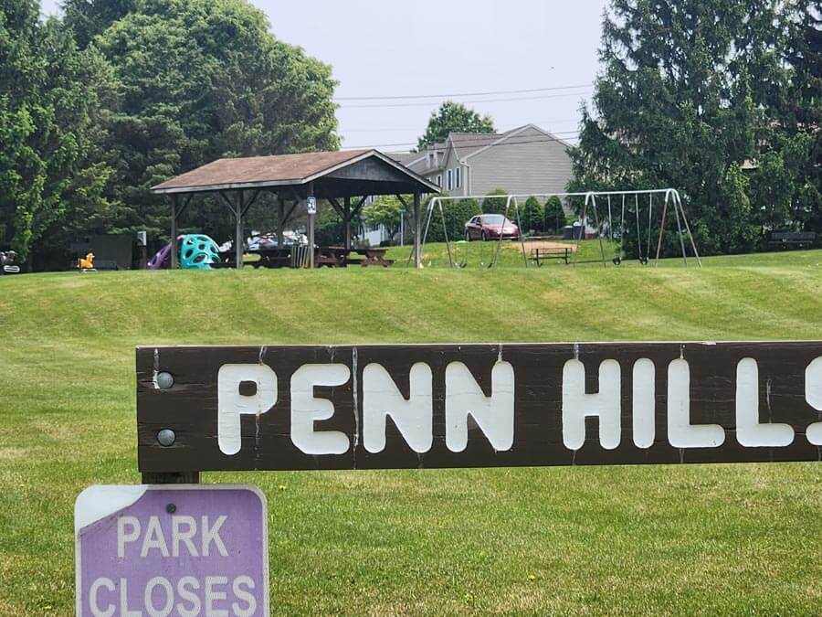 pavilion and playground