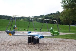 circular see-saws and swings