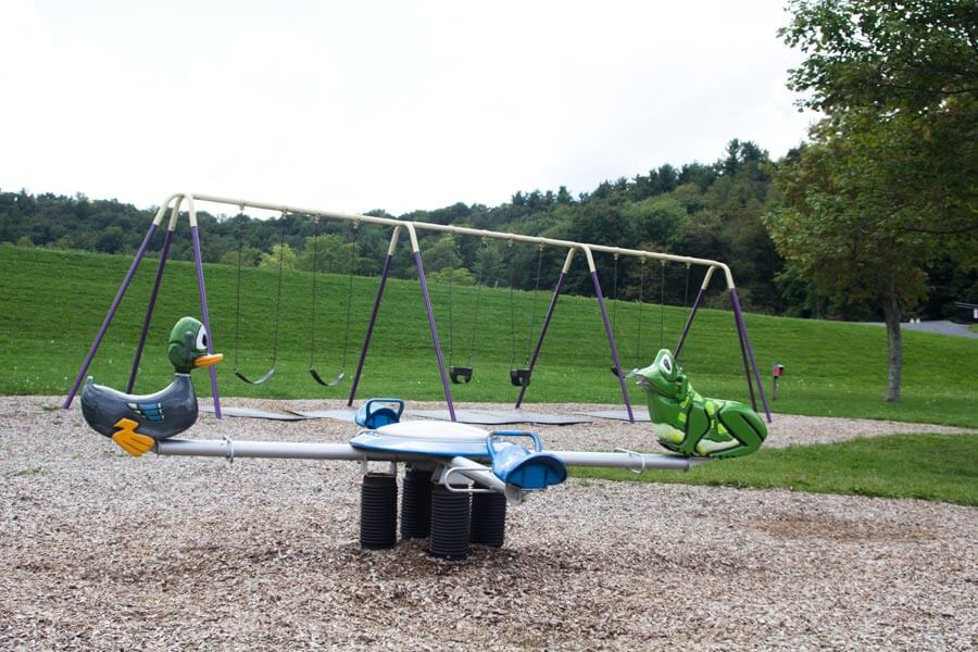 circular see-saws and swings