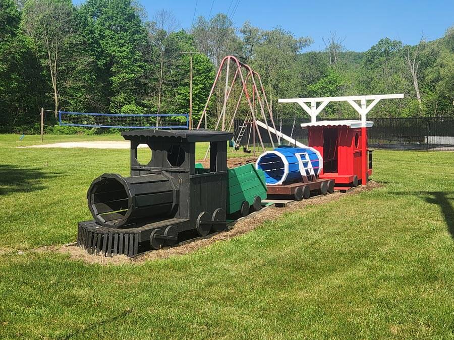 playground train