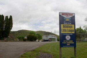 Bellefonte Little League sign.