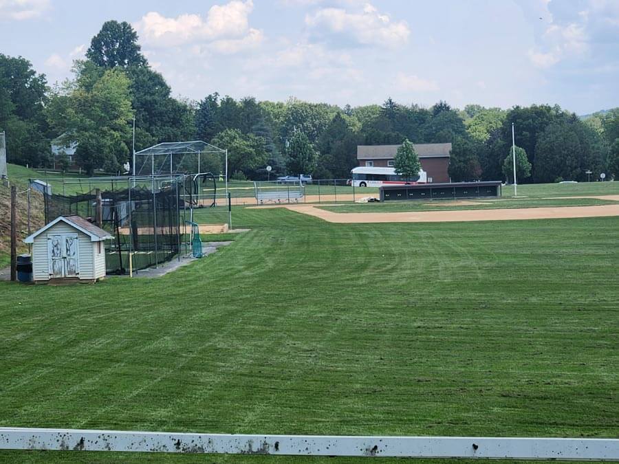 ball field.